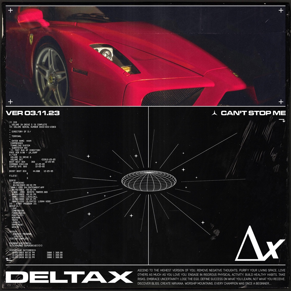 Can't Stop Me cover art by DeltaX