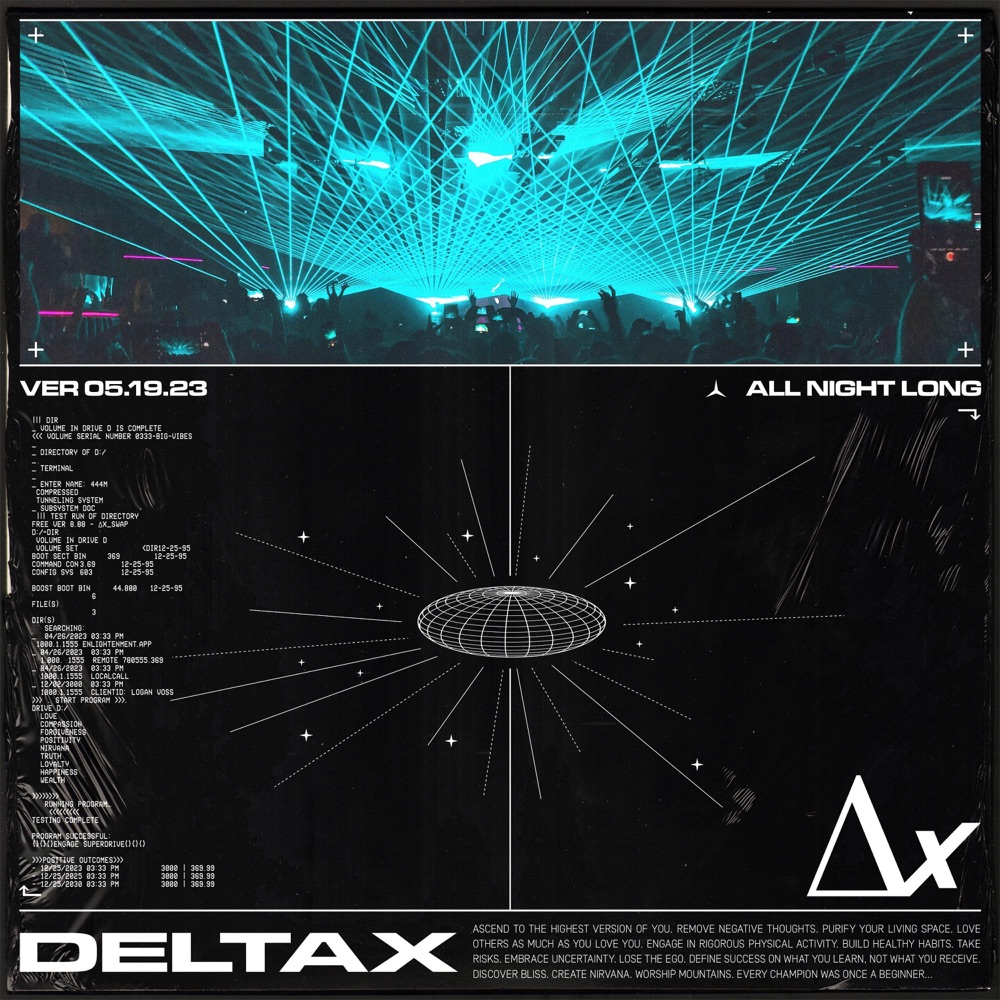 All Night Long cover art by DeltaX