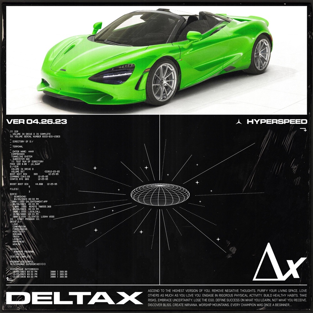 Hyperspeed cover art by DeltaX