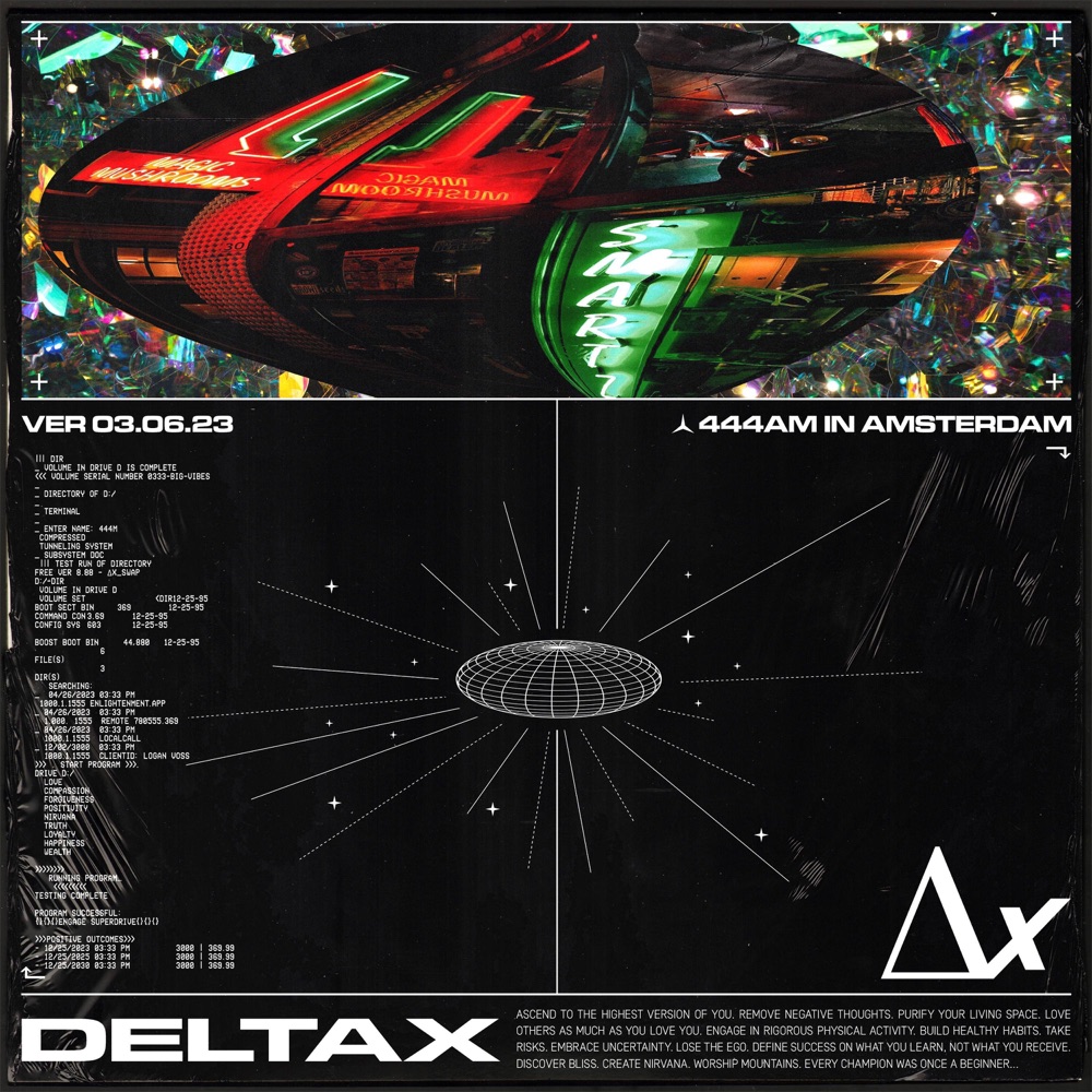 444AM In Amsterdam cover art by DeltaX