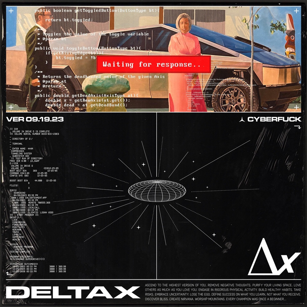 CYBERFUCK cover art by DeltaX