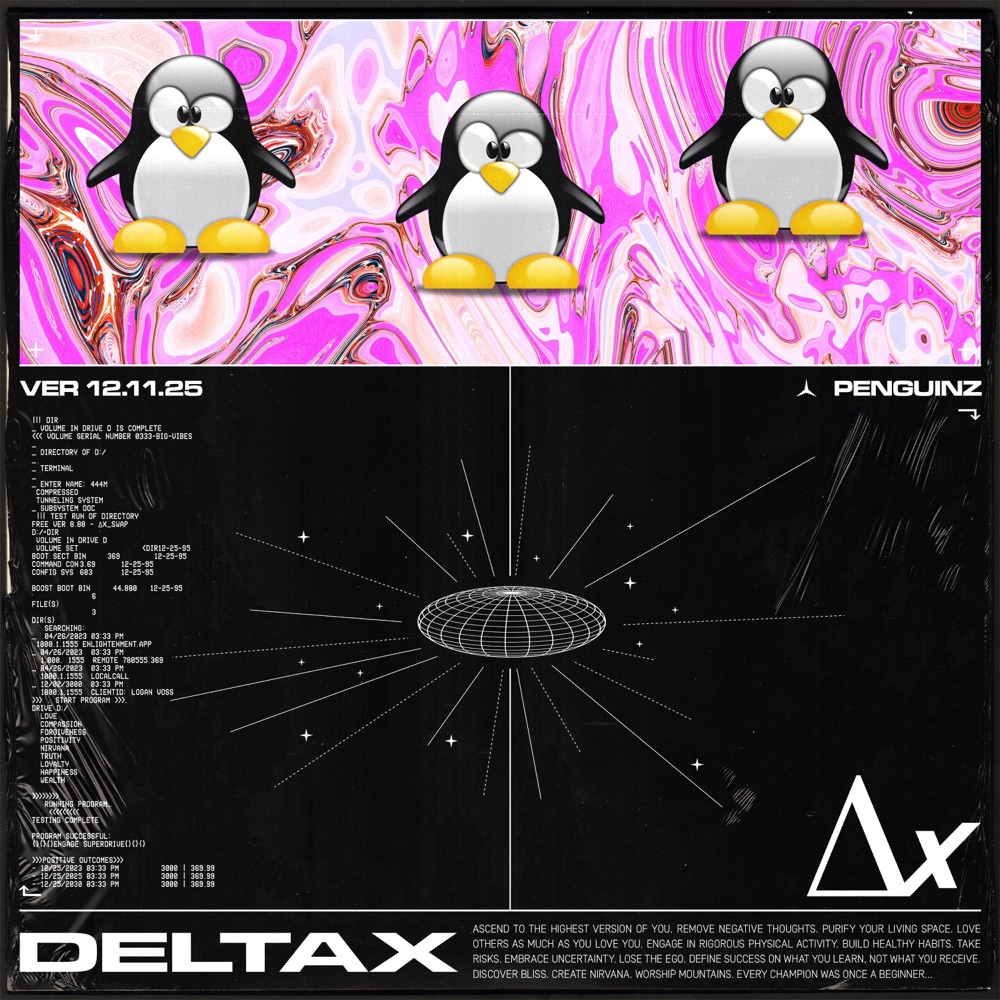 Penguinz cover art by DeltaX