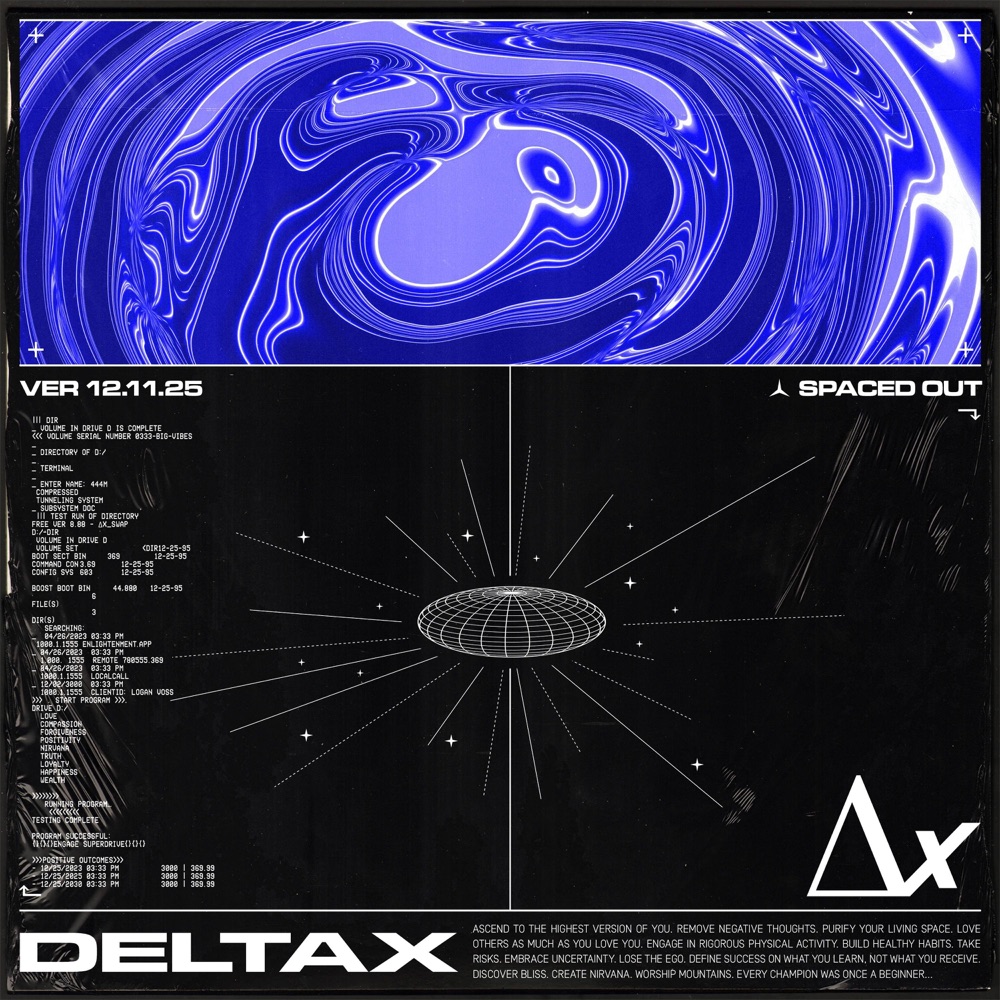 Spaced Out cover art by DeltaX