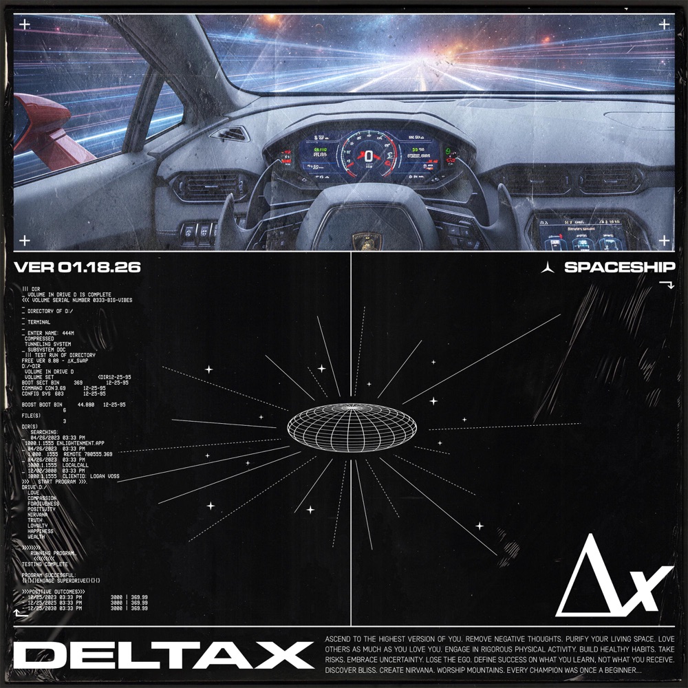 Spaceship cover art by DeltaX